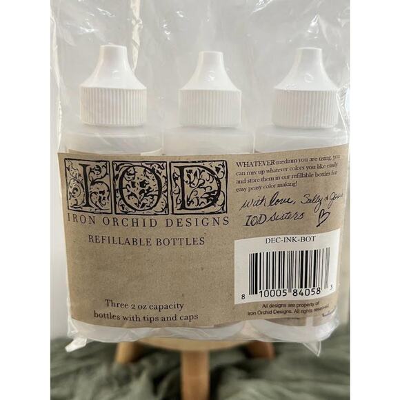 Refillable Ink Mixing Bottles Bundle IOD 3pk - BNIB - Mix Your Own Custom Colors - Picture 3 of 3